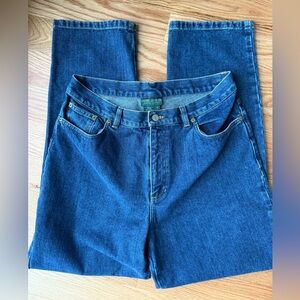 Vintage Lauren Jeans Co Ralph Lauren High Rise Straight Leg Jeans - Size 12 30”